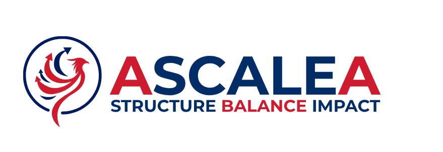 Logo ASCALEA — Structure, Balance, Impact